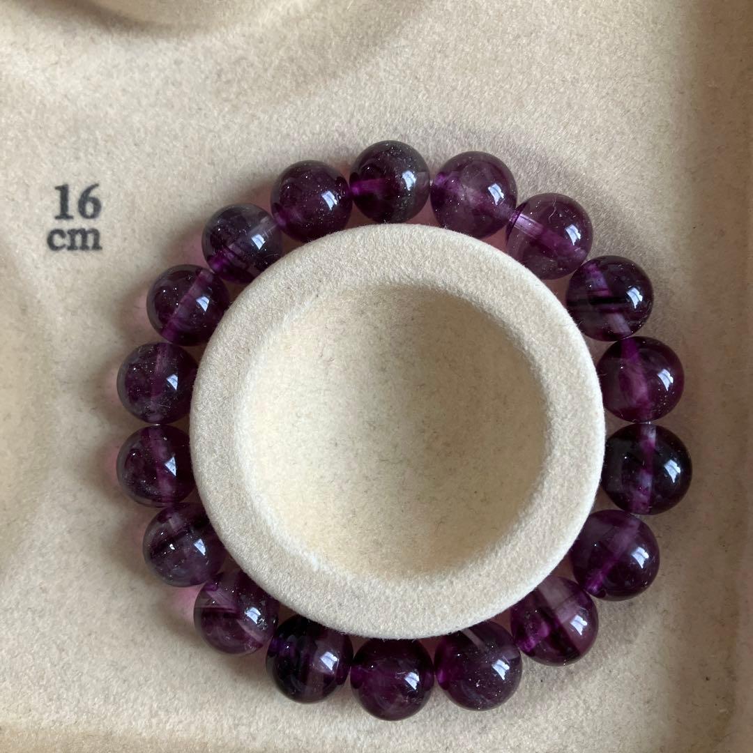 パイライトインフローライト ブレスレット 10ミリ玉