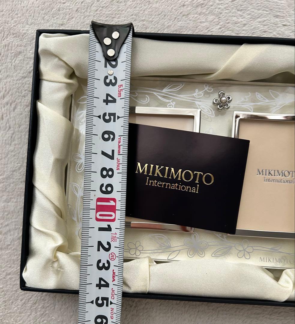 新品未使用ミキモト☆MINIMOTOクリスタル フォトフレームガラス
