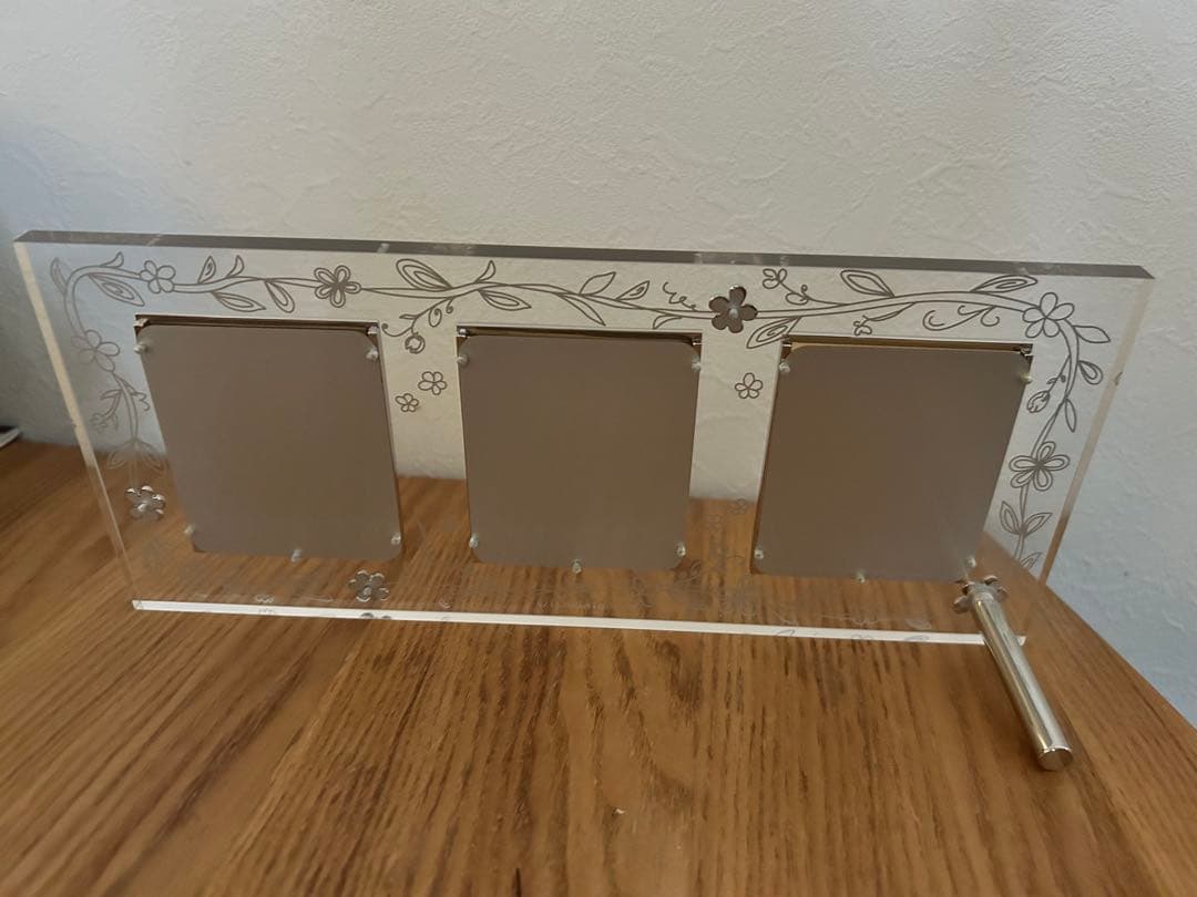 新品未使用ミキモト☆MINIMOTOクリスタル フォトフレームガラス