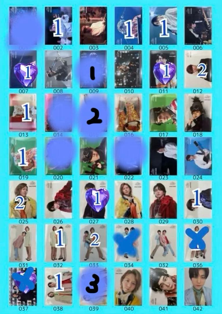 ミセス フィヨルド FJORD フォトカード フォトカ バラ売り - メルカリ