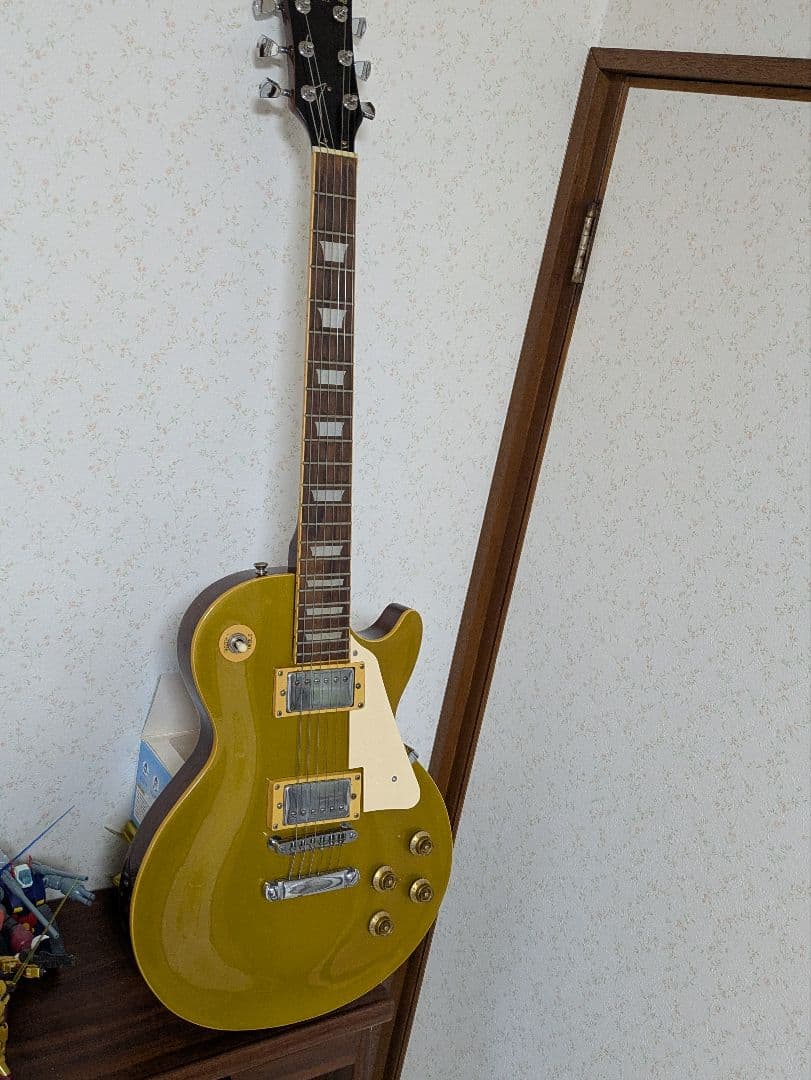 激レア　ゴールドトップ レスポールエレキギター　DH Vamp Co エピフォン