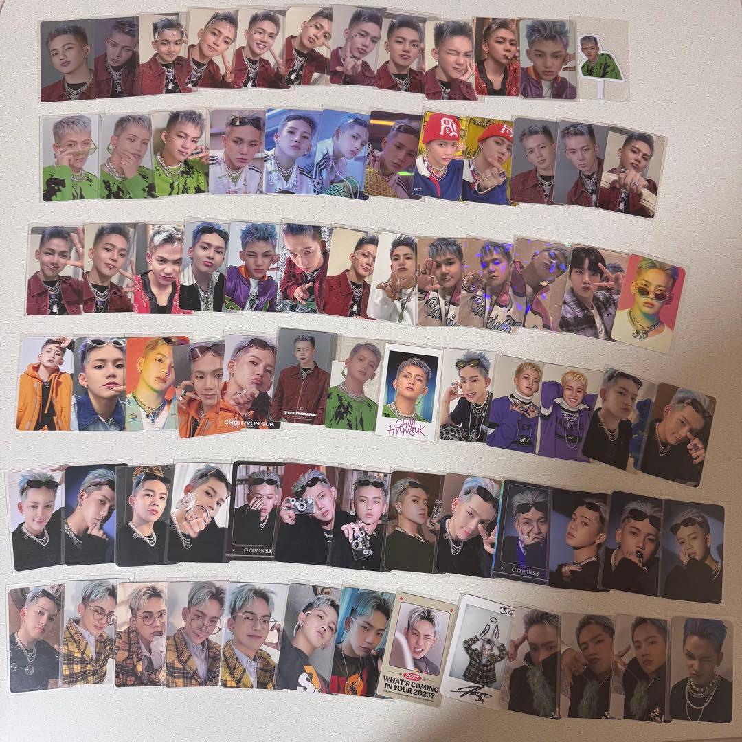 TREASURE ヒョンソク　HYUNSUK まとめ　バラ　売り　トレカ