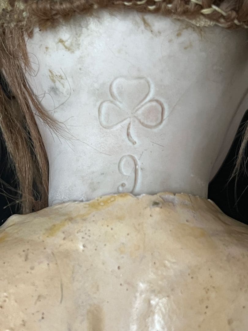 アンティークドイツリンバッハドールビスクドールレトロ人形コン