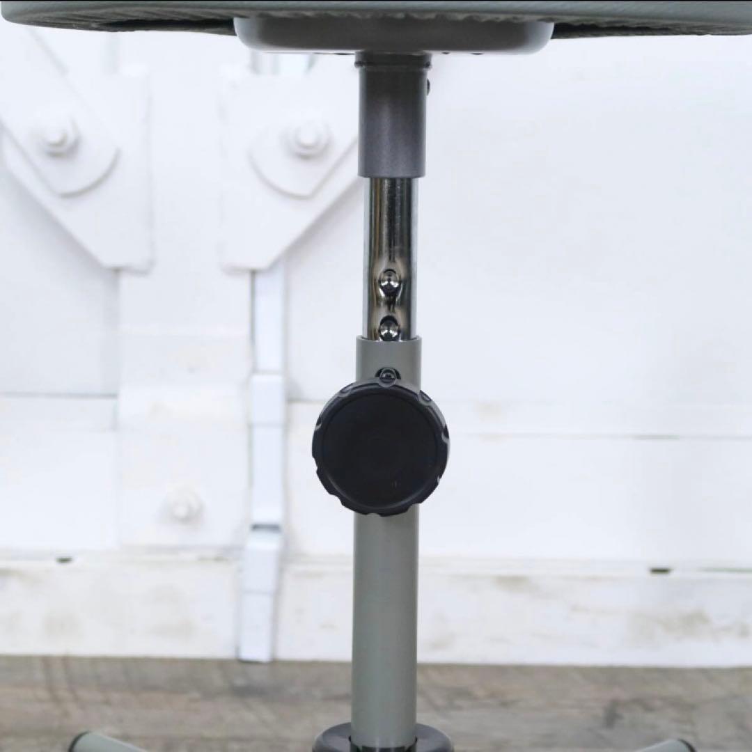 【未使用】ノーリツイス 作業 椅子 スツール 丸椅子 病院 介護 レトロ