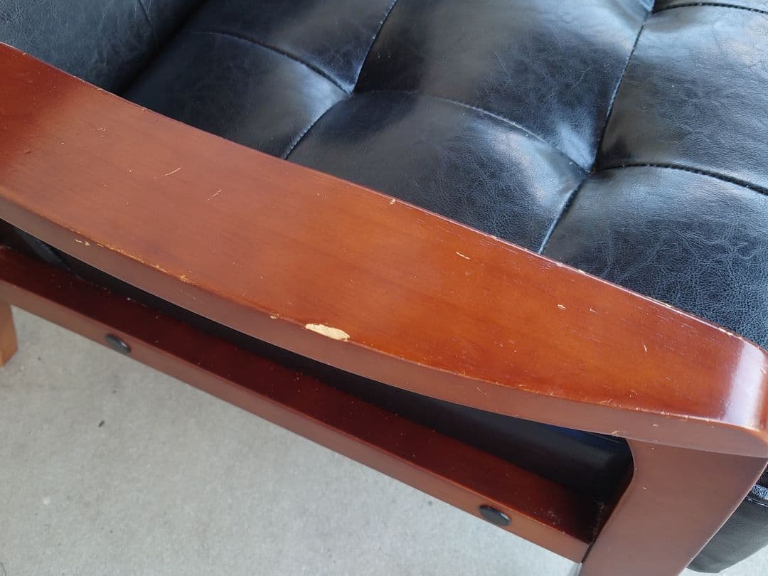 ☆2人がけ レザーソファ