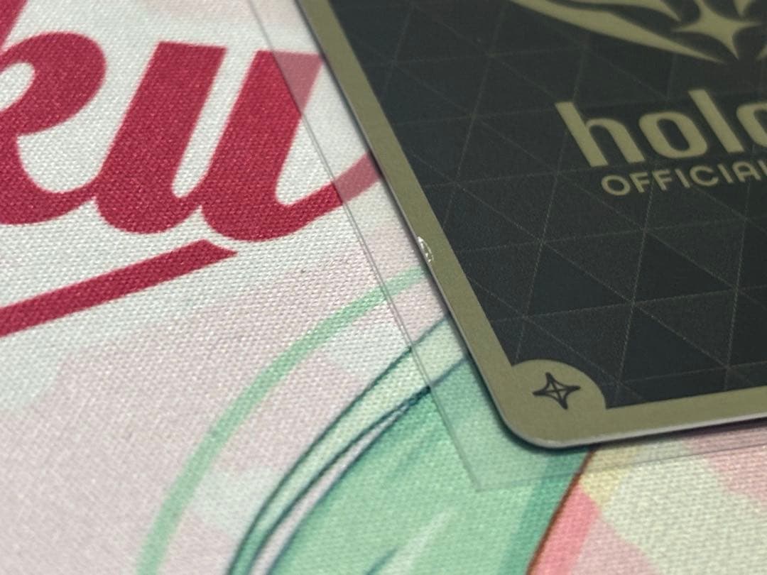 ホロライブカードゲーム 白上フブキ プロモ ホロカ デビュー ごく稀 傷