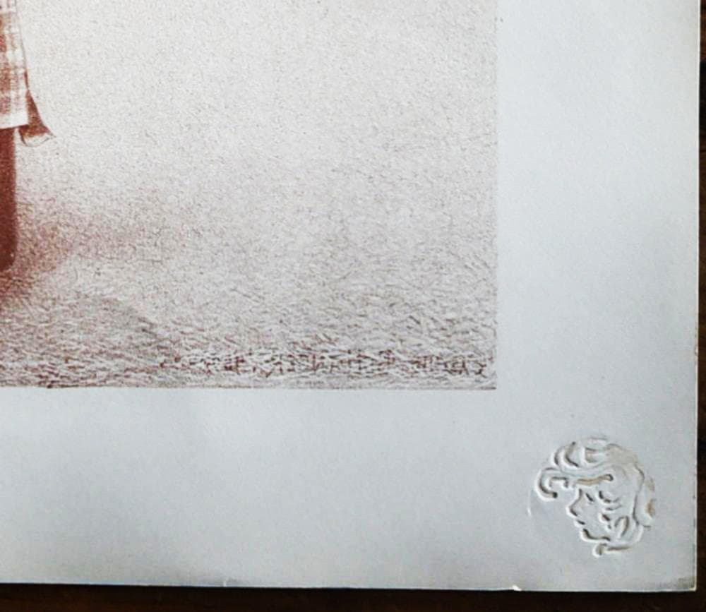 1897年 リトグラフ｜カミーユ・ベランジェ「洗濯女」レスタンプ・モデルヌ収録