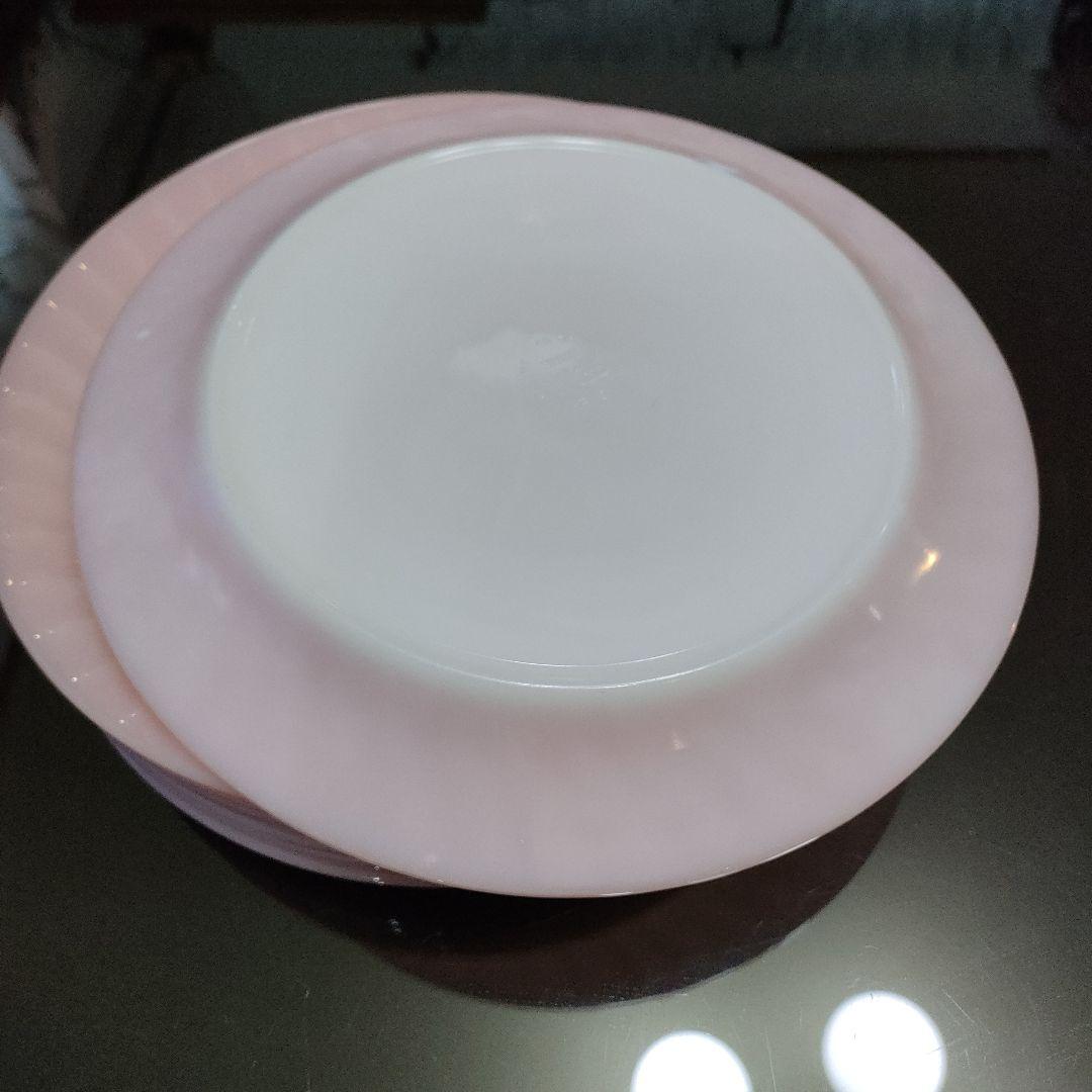 fireking ファイヤーキング スワールピンク 11インチ サービスプレート