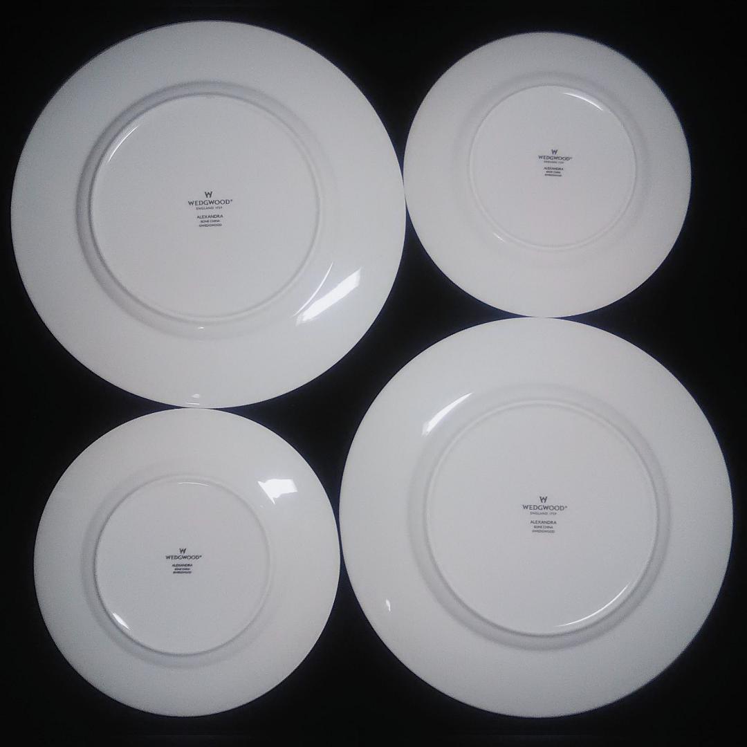 ウェッジウッド アレクサンドラ プレート 2種4枚