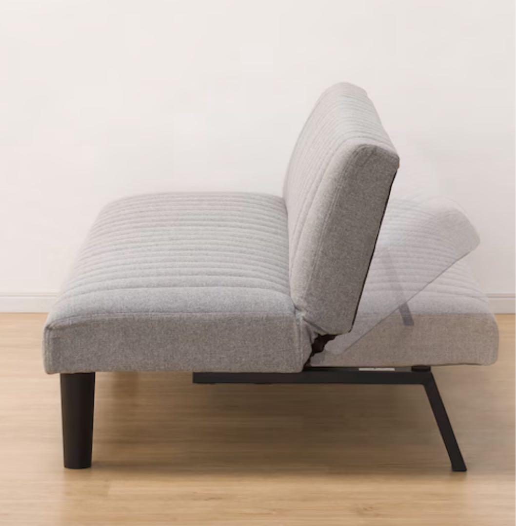 ニトリ】ソファベッド (GS-SP GY) - メルカリ