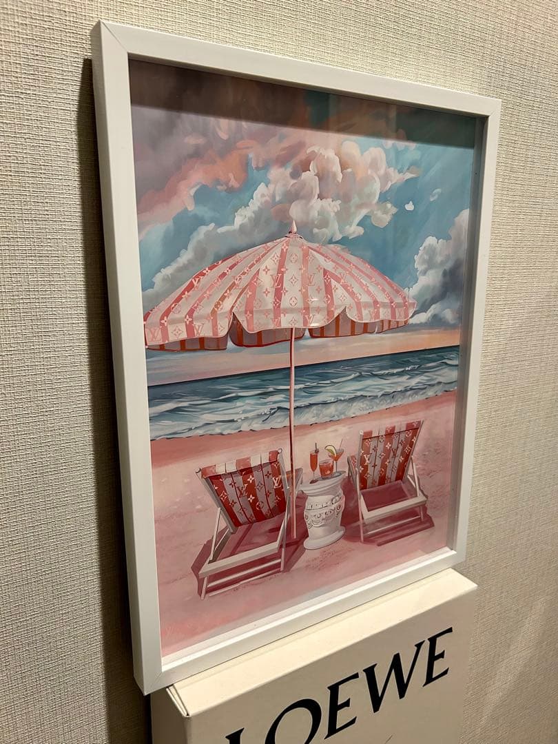 【早い者勝ち】LOUIS VUITTONビーチシーンアート