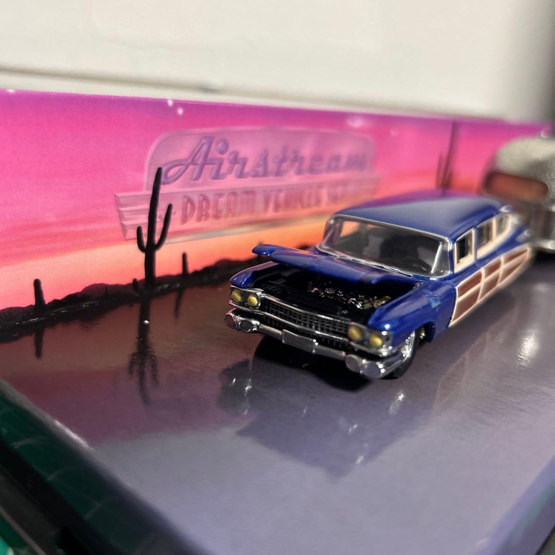 ホットウィール 100% 1/64 エアストリーム キャデラックワゴン - メルカリ