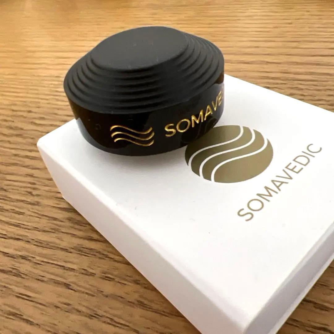 SOMAVEDIC ソマヴェディックブラック　ポータブルボタン箱付き