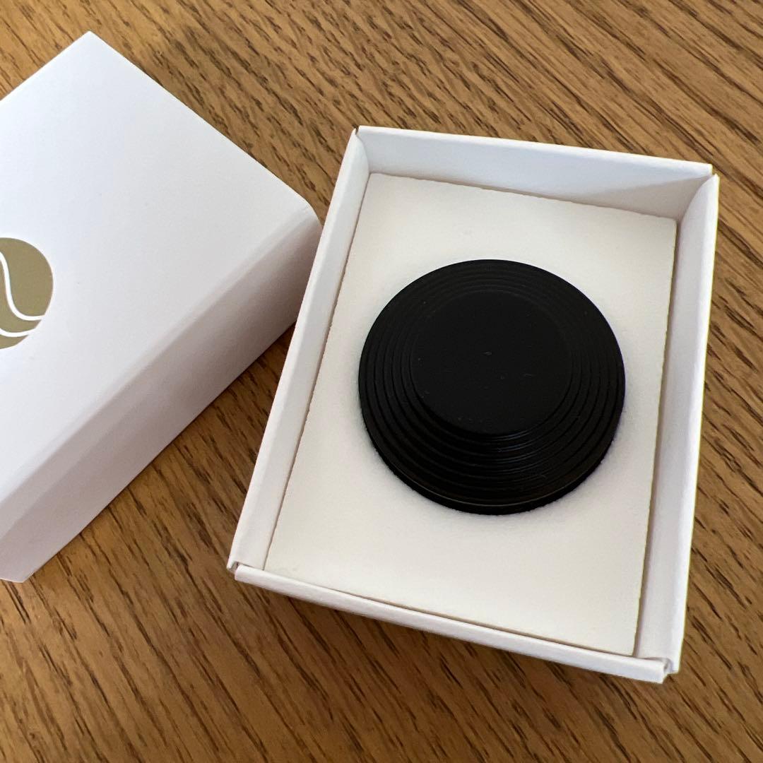 SOMAVEDIC ソマヴェディックブラック　ポータブルボタン箱付き