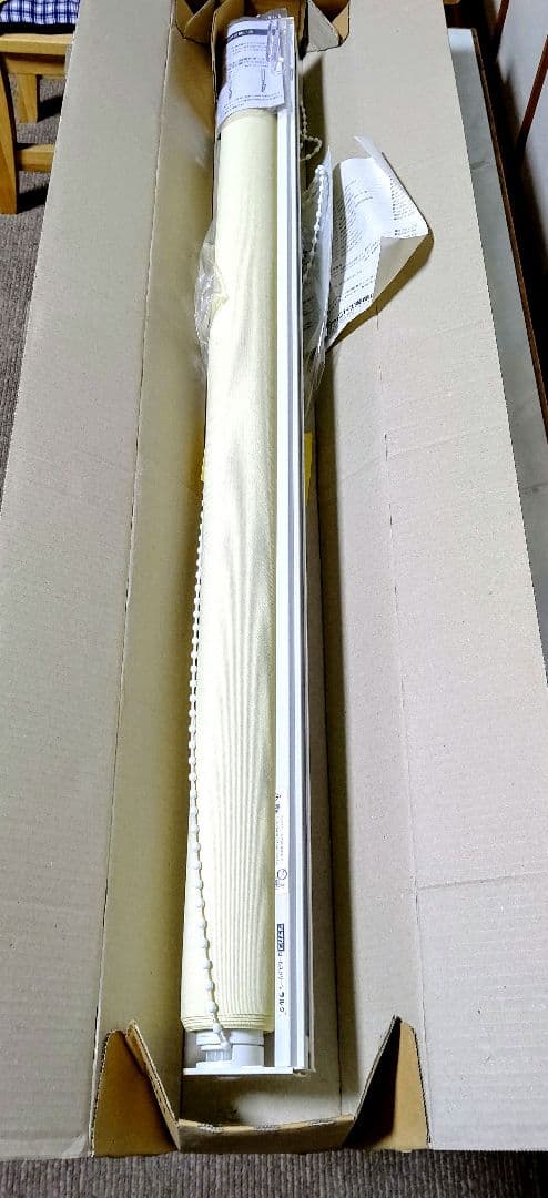 【タチカワブラインド】◆ロールスクリーン╱ラルク《アイボリー/W1000》