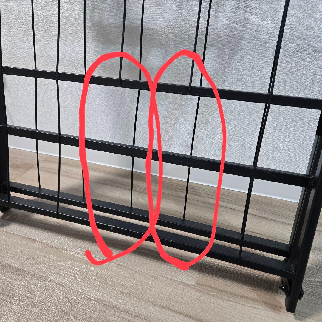 ZINUS ベッドフレーム セミダブル SD パイプベッド 折りたたみ ブラック