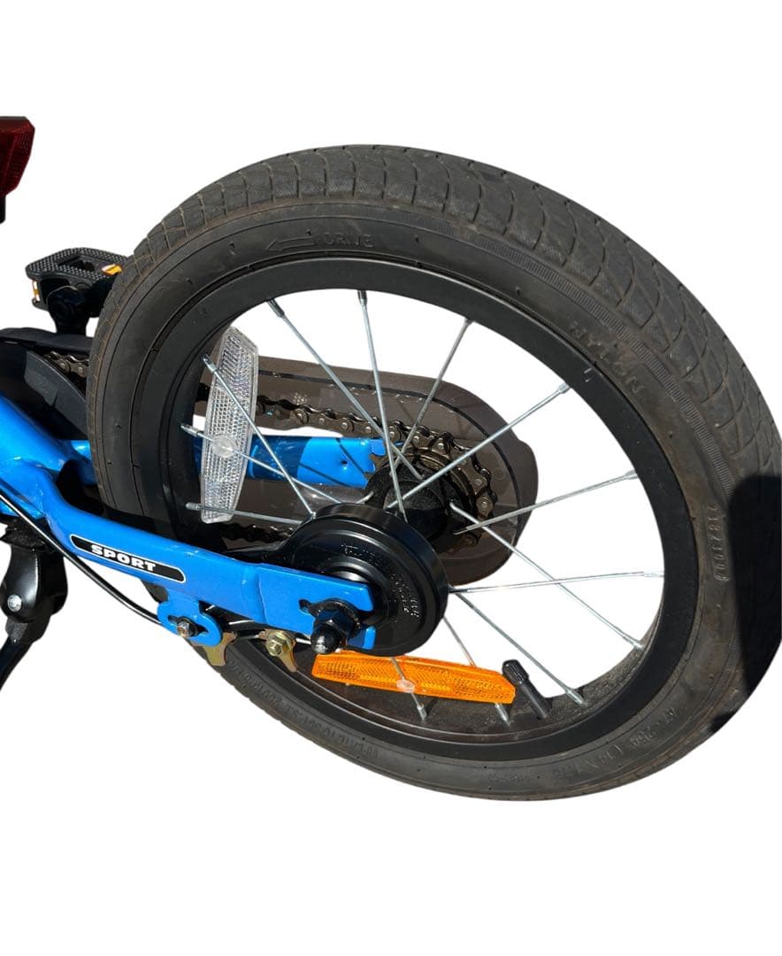 美品　STRIDER 14x キッズバイク 青 14インチ