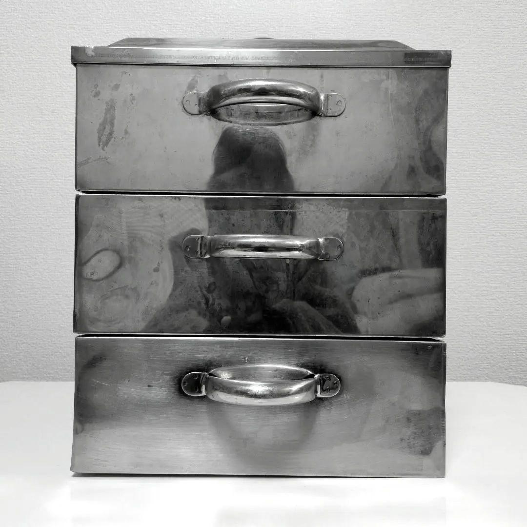 業務用 ステンレス製 角蒸し器　2段 　送料込み