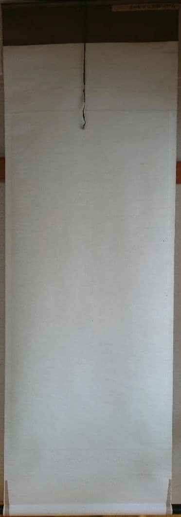 【美品】中国美術　寒山寺　楓橋夜泊　掛軸　インテリア　工芸品　美術品　A1420