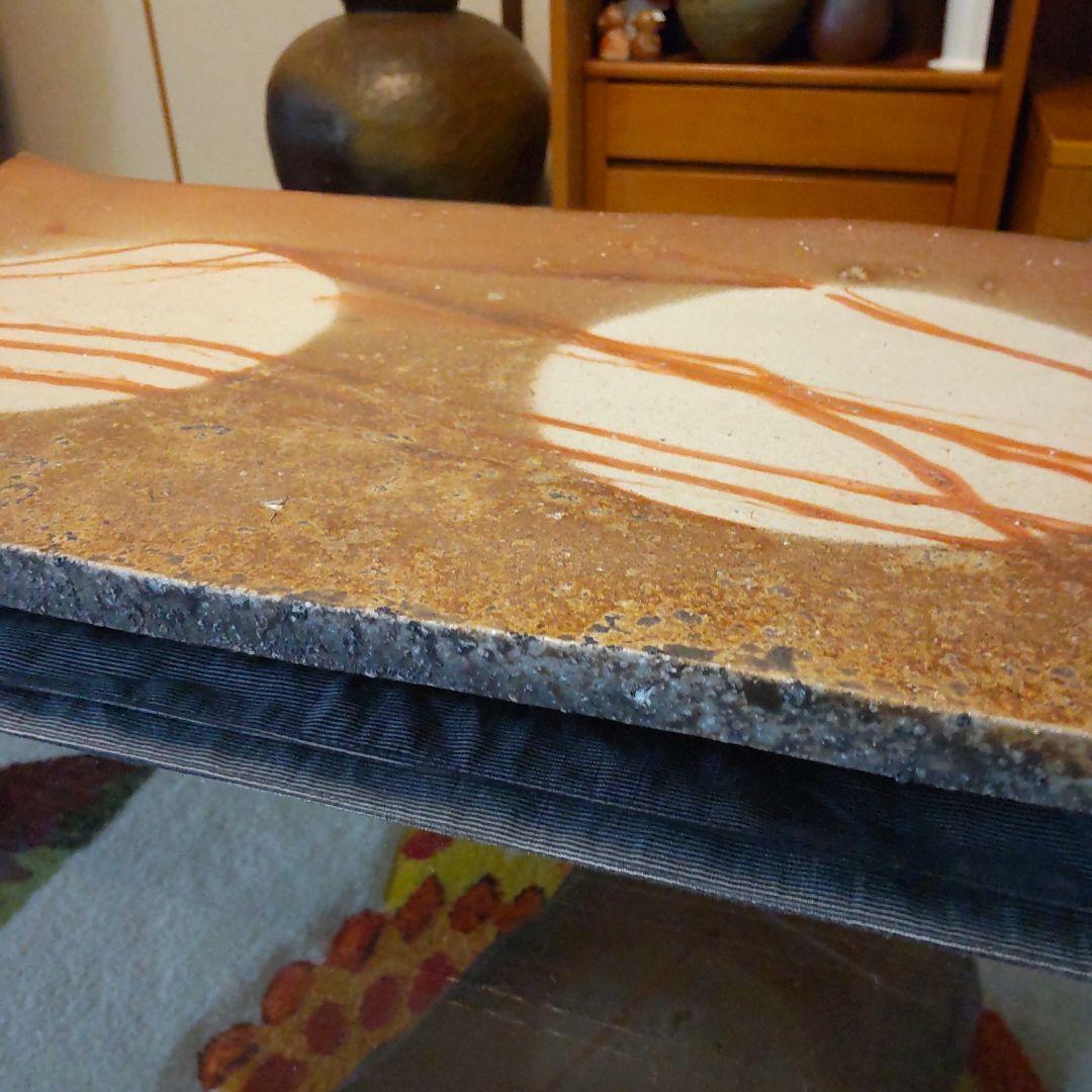 最高の　長方皿　大　11　備前焼