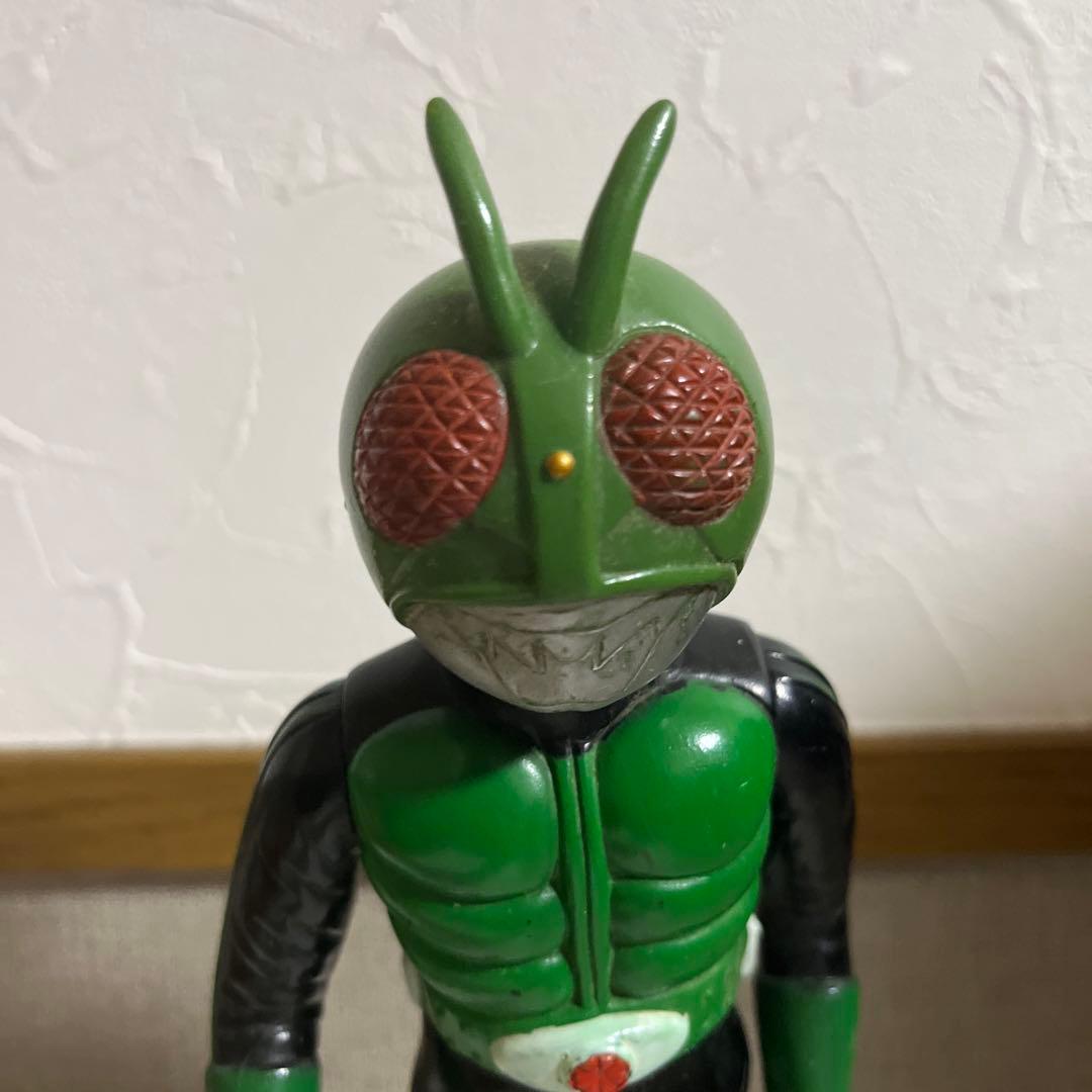 ⚠️当時物 旧バンダイ 仮面ライダー ソフビ 約20センチ - メルカリ