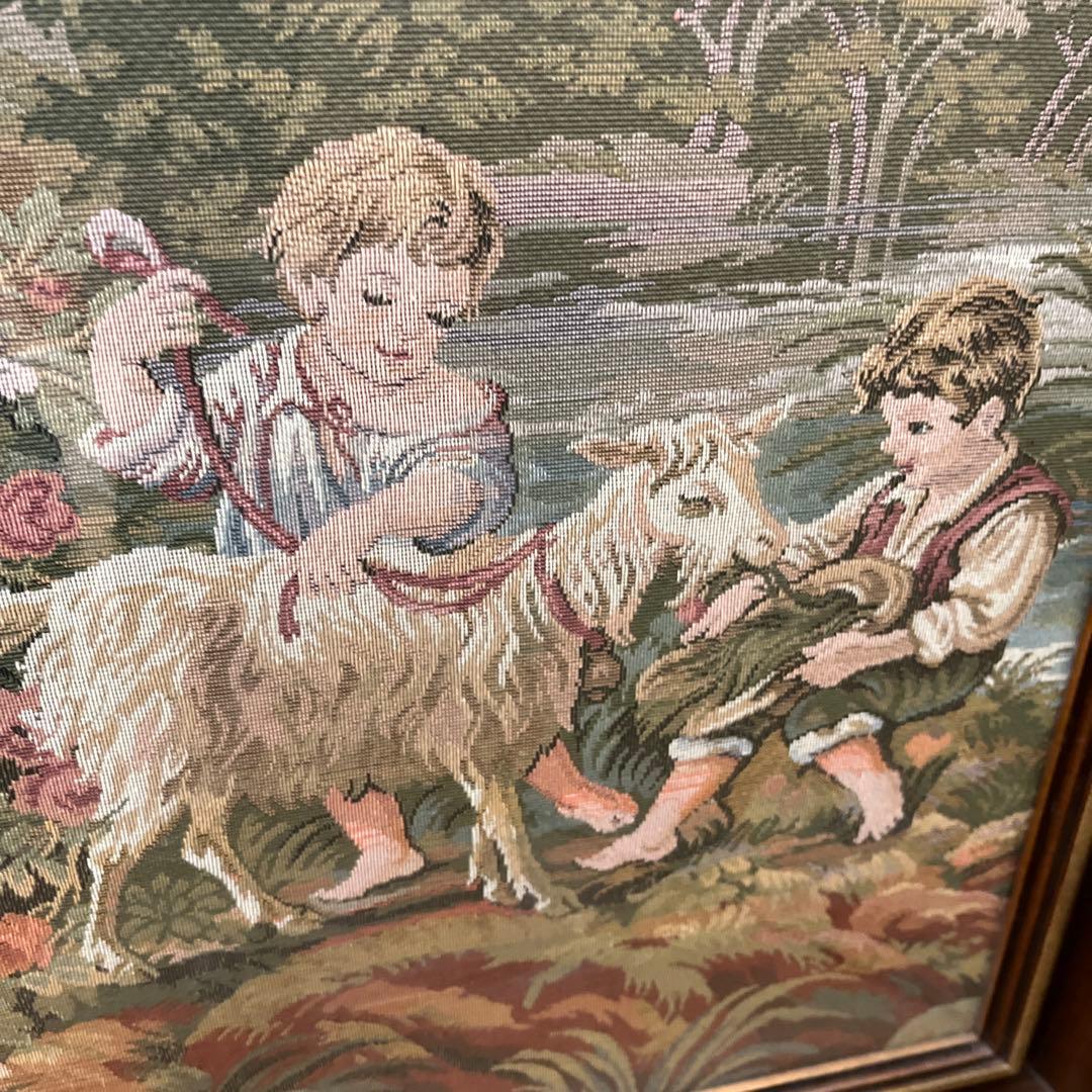 【更に値下げしました】ゴブラン画《Made in Italy》