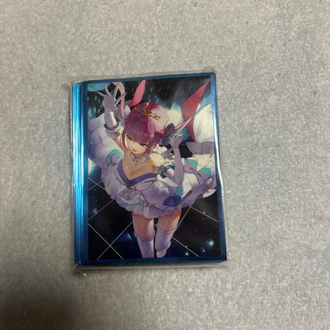 湊あくあ スリーブ ホロライブ - メルカリ