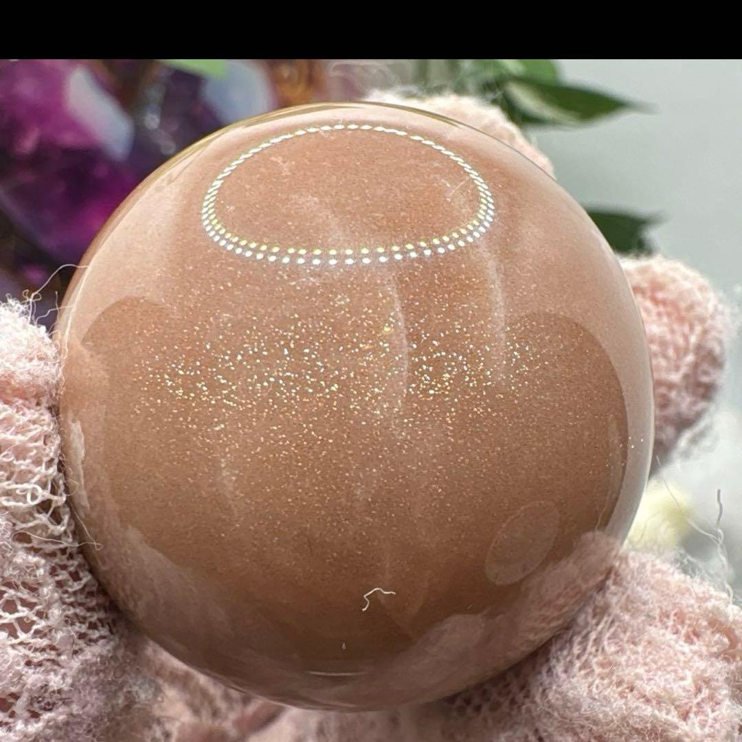 sufiakun高品質 ピーチムーンストーンスフィア♡♡No.1807