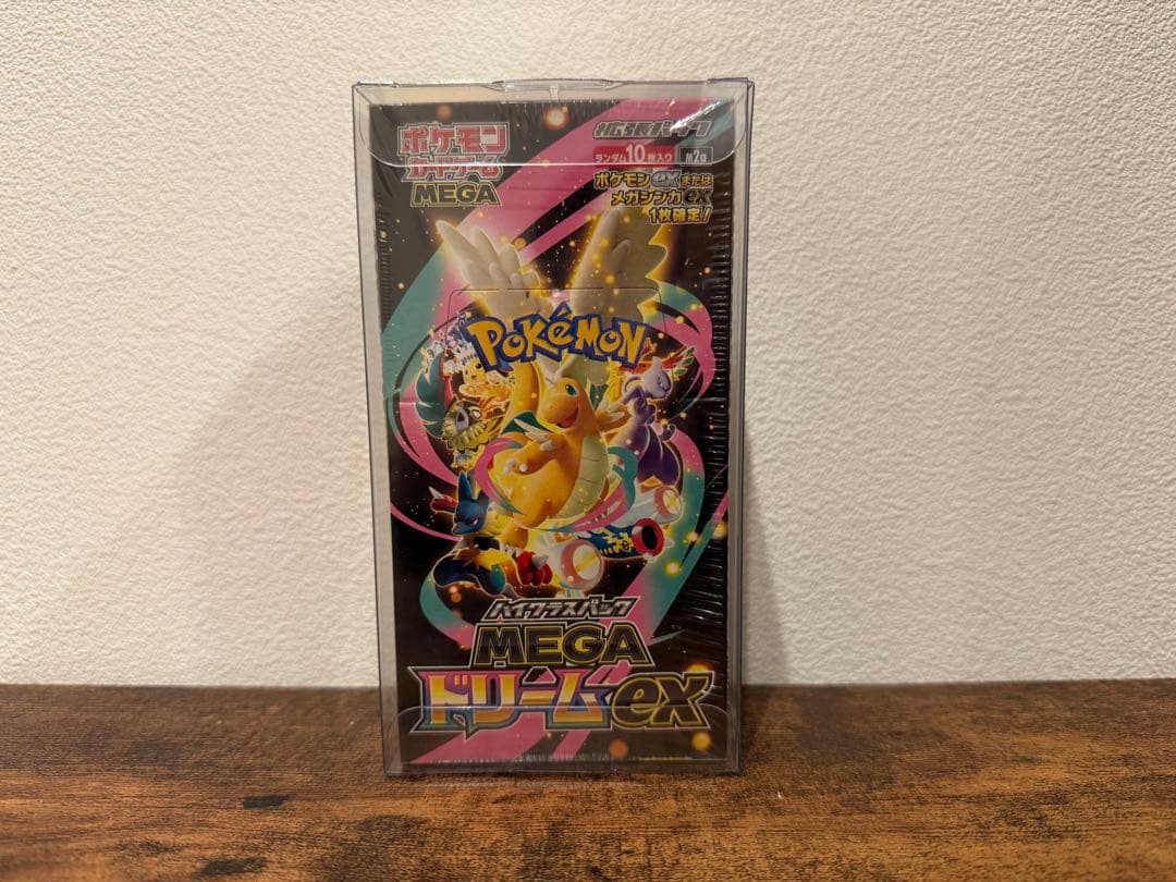 新品未開封】シュリンク付き ポケモンカードゲー厶 メガドリームex