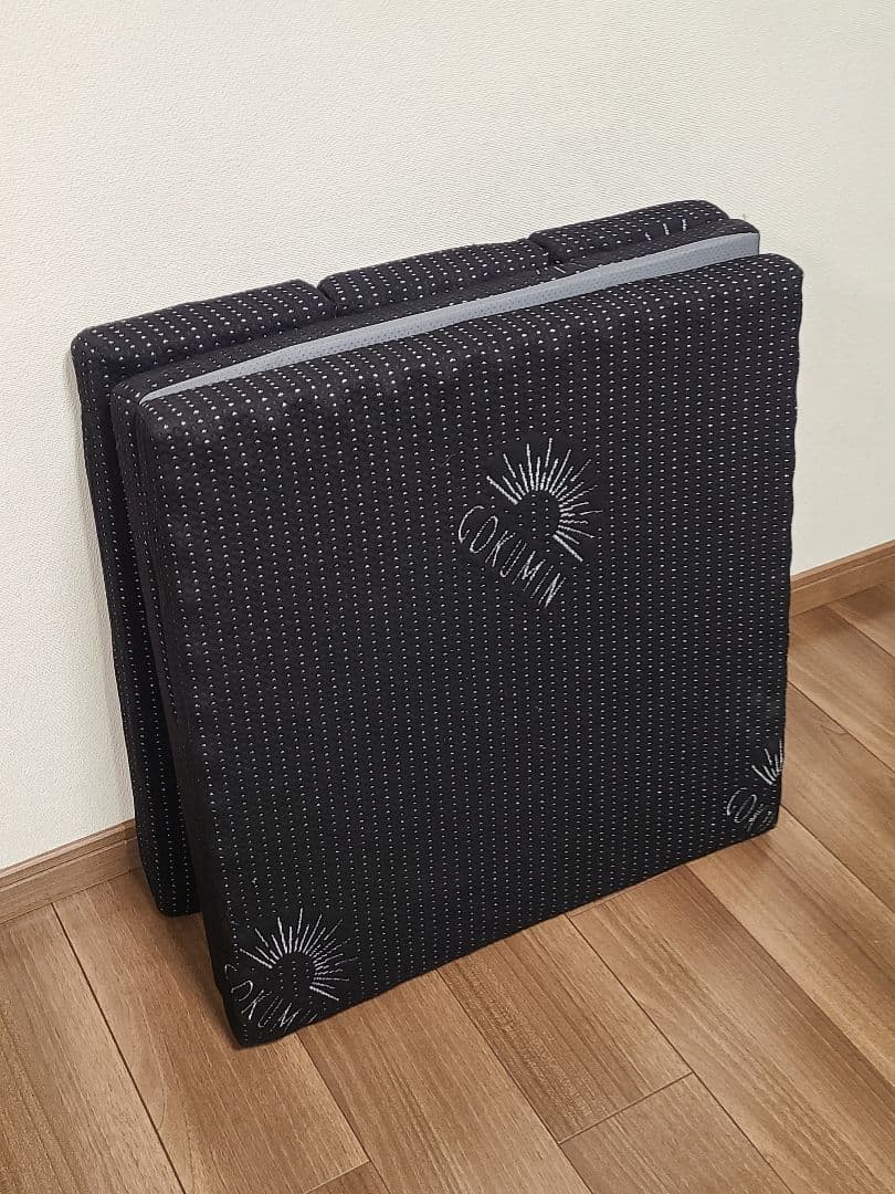 【美品】GOKUMIN Mサイズ セミシングル マットレス 高反発 折り畳み