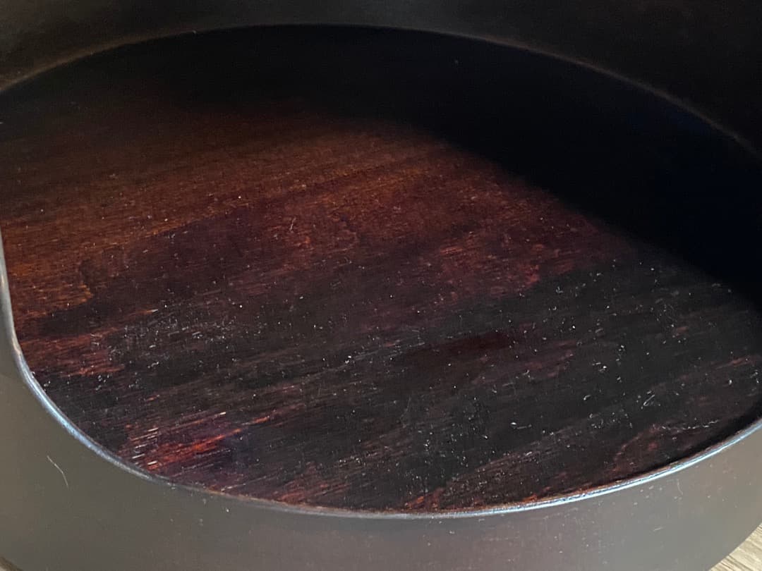 SEMPRE Villa MILANOプライウッドサイドテーブル/ガラス付/美品