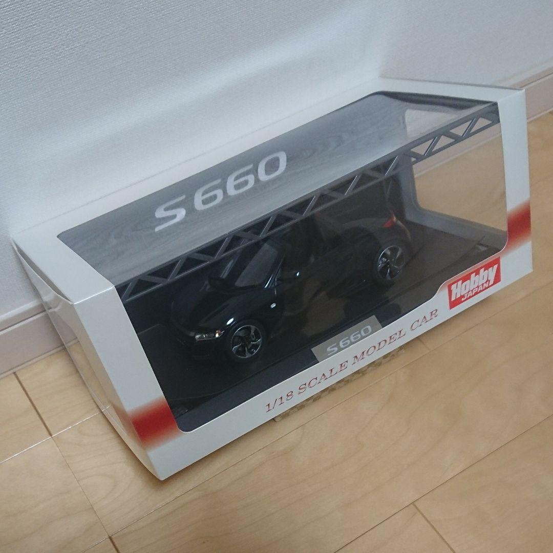 超希少】 1/18 ホンダ S660 α プレミアム ミスティックナイトパール
