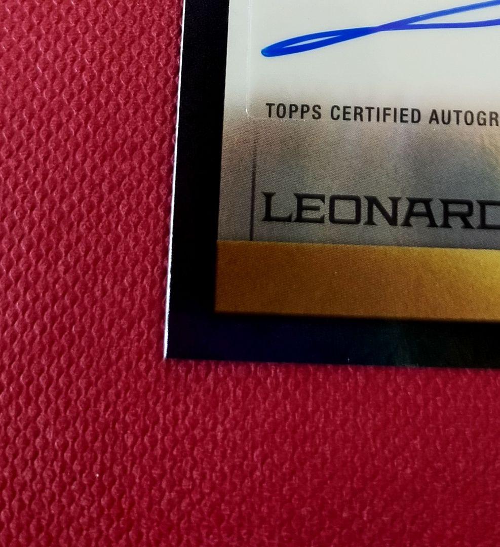 レオナルド 5シリ 直筆サイン topps Jリーグ2023 鹿島アントラーズ