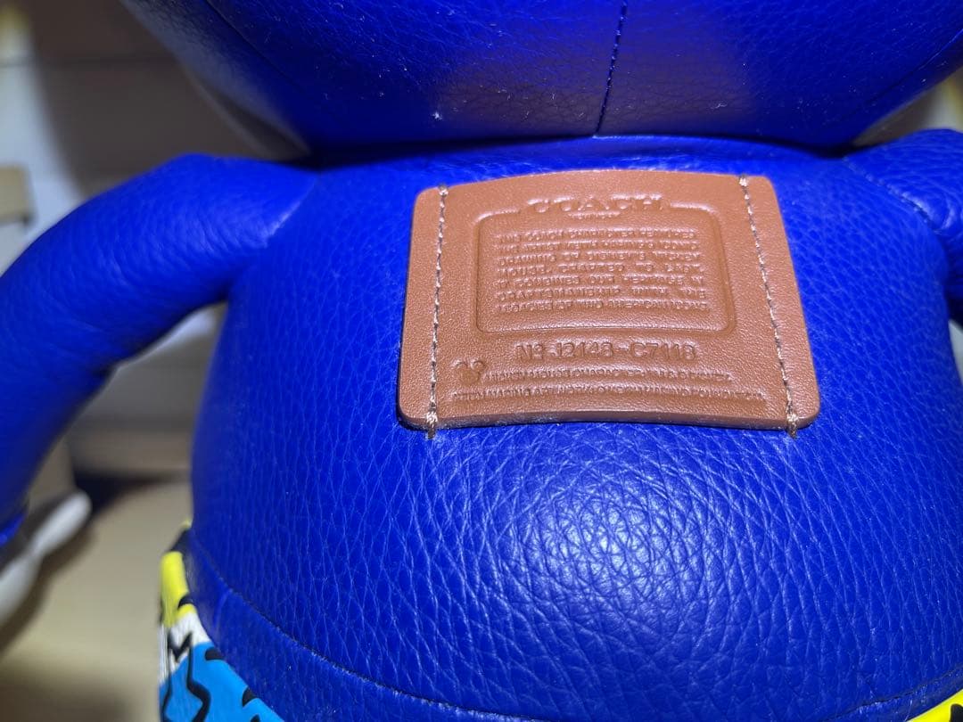 ミッキーマウス 合成皮革ぬいぐるみ