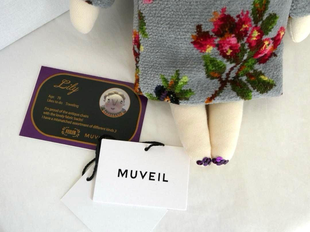 MUVEIL × FEILER コラボドール　コラボレーション限定商品　箱入り