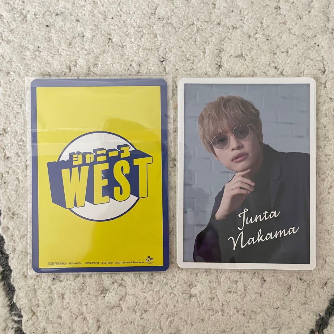 ジャニーズWEST WEST. 中間淳太セット - メルカリ