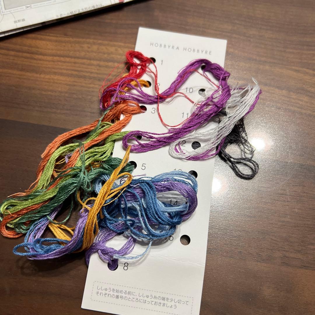 HOBBYRA HOBBYRE》 クロスステッチフレーム こどもの日〜図案 - メルカリ