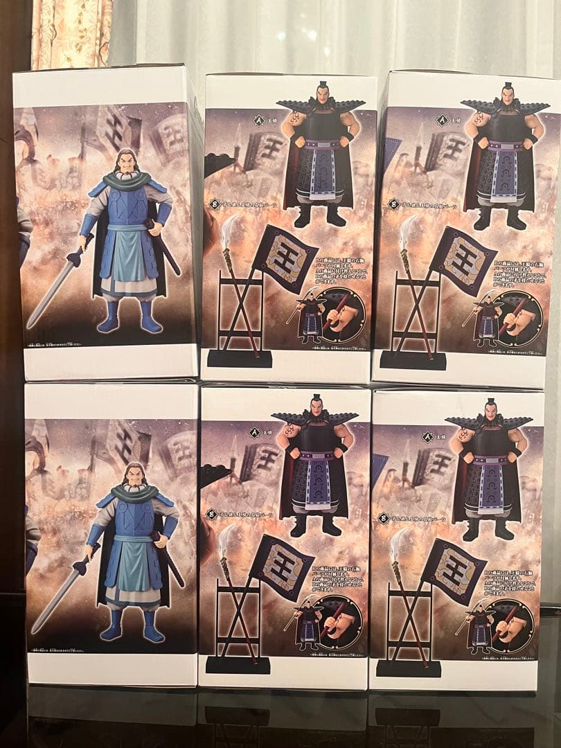 キングダム Grandista 王騎 Ａ・Ｂ 騰 まとめ売り 6体セット