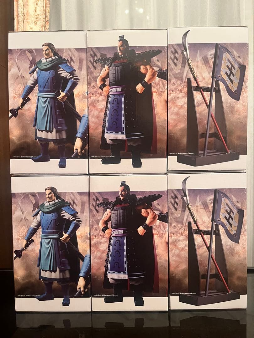 キングダム Grandista 王騎 Ａ・Ｂ 騰 まとめ売り 6体セット