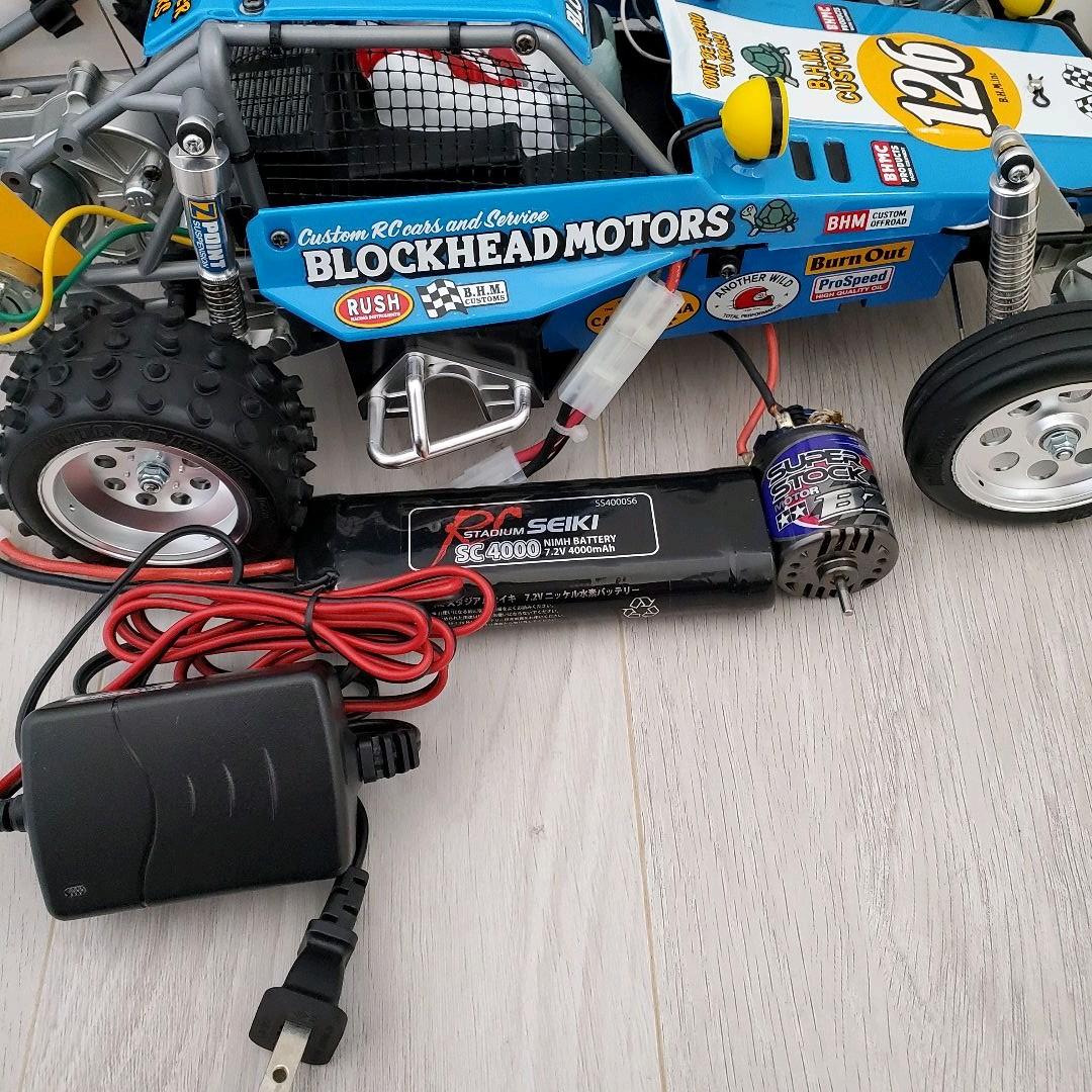 タミヤ ワイルドワンオフローダー ブロックヘッドモーター - メルカリ