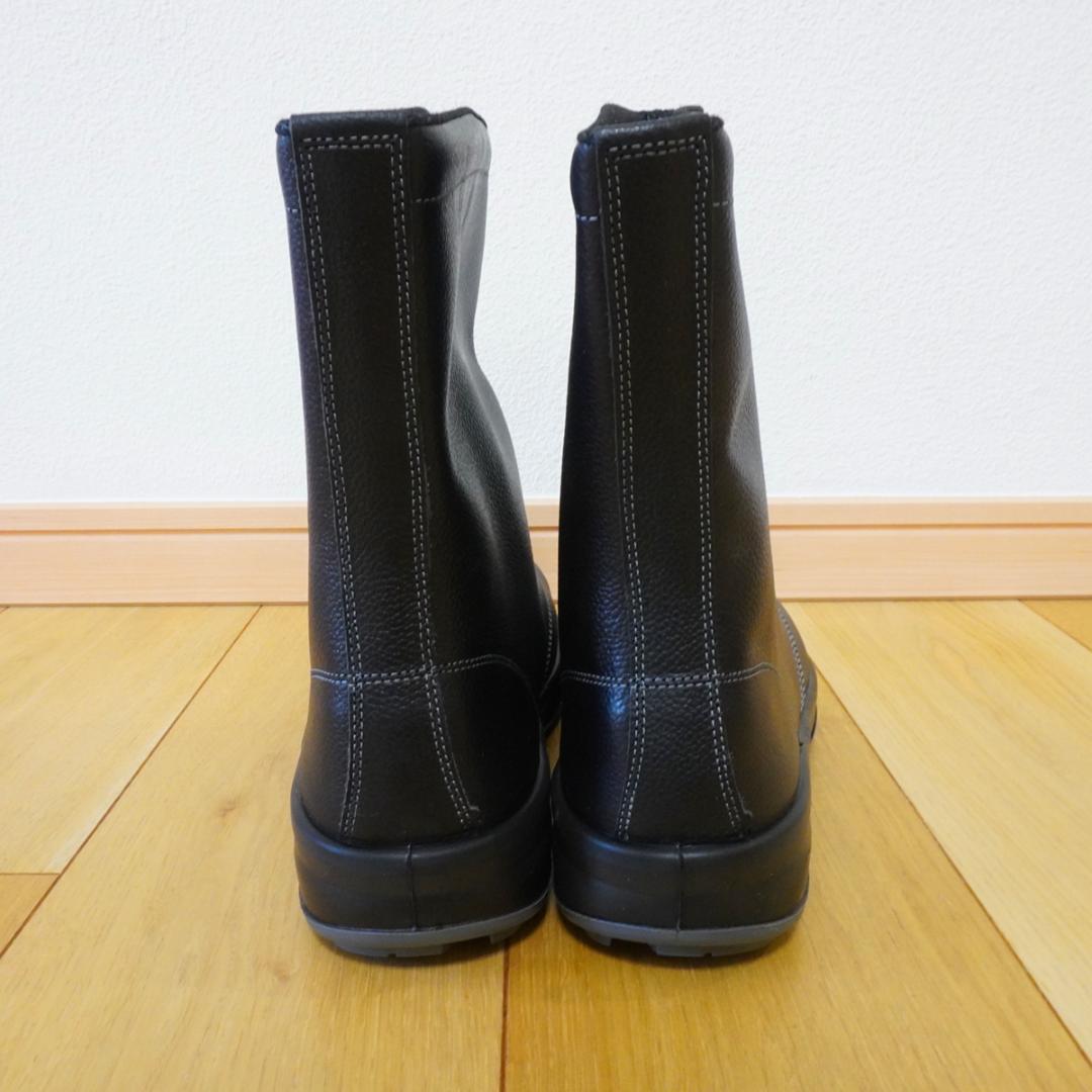 新品未使用 シモン 安全靴 SS44 26.5cm 黒 半長靴 日本製 牛革
