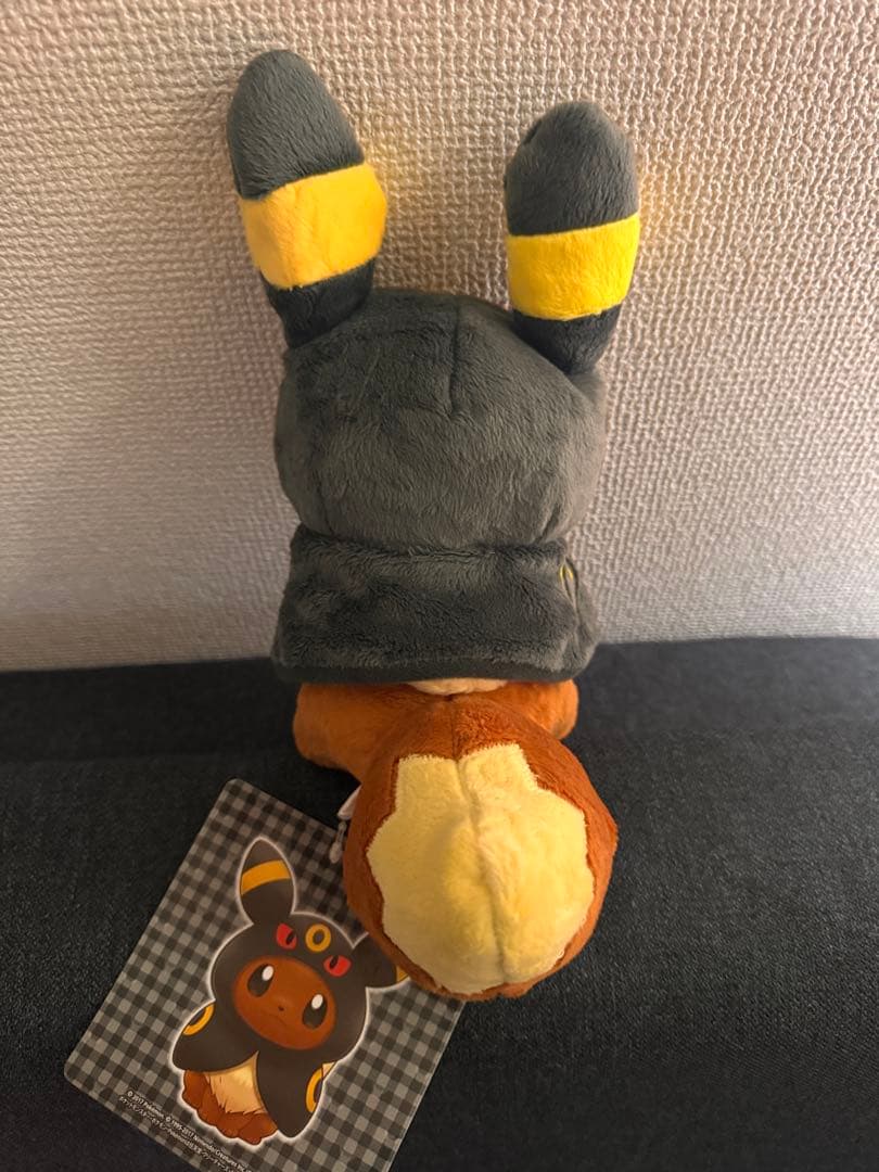 新品】 ポケモンセンター イーブイ ポンチョシリーズ ブラッキー