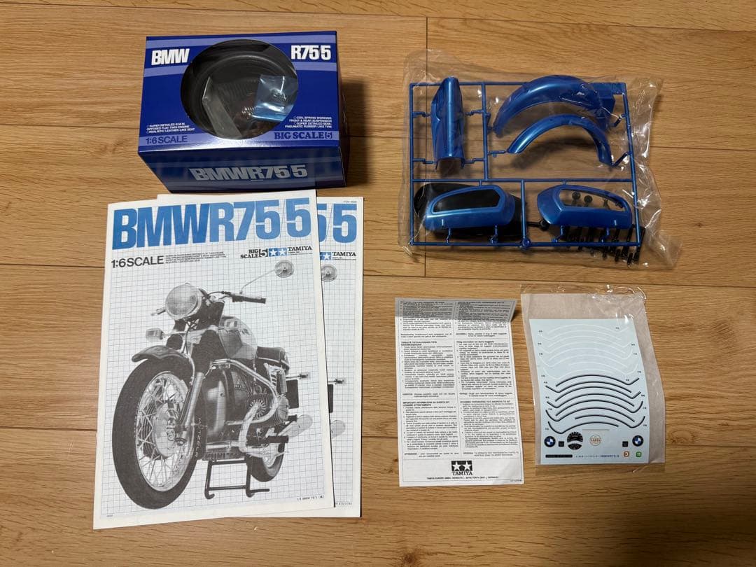 TAMIYA 1/6 BMWR75/5 プラモデル