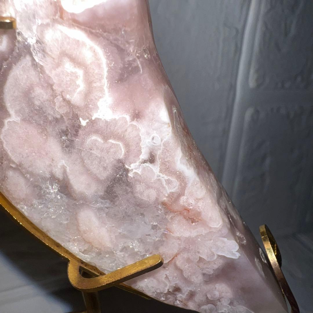 M⭐️月⭐️ピンクアメジスト⭐️桜瑪瑙⭐️花瑪瑙⭐️チェリーブロッサム⭐️フラワーアゲート⭐️