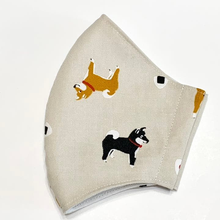 No.247 オーダーマスク　ハンドメイド　柴犬　おにぎり　おまとめ割