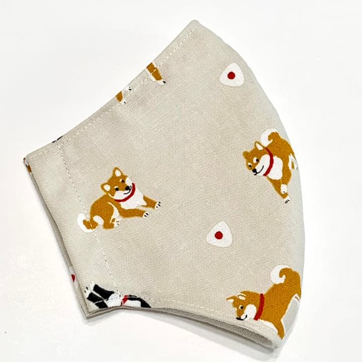 No.247 オーダーマスク　ハンドメイド　柴犬　おにぎり　おまとめ割