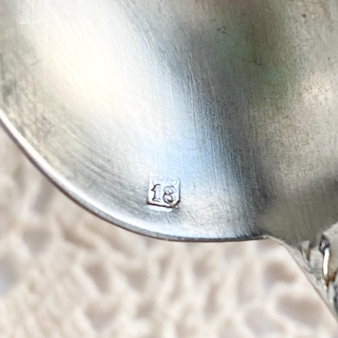 mio【Boulenger/アザミ】フランスアンティーク☆純銀P スプーン