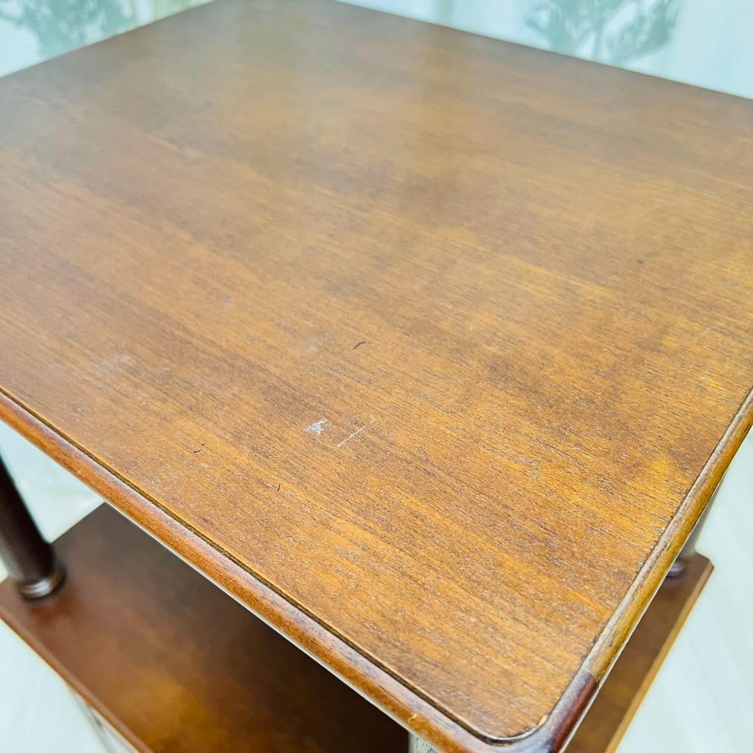 綾野製作所　アヤノクラフト　電話台　レトロ　アンティーク