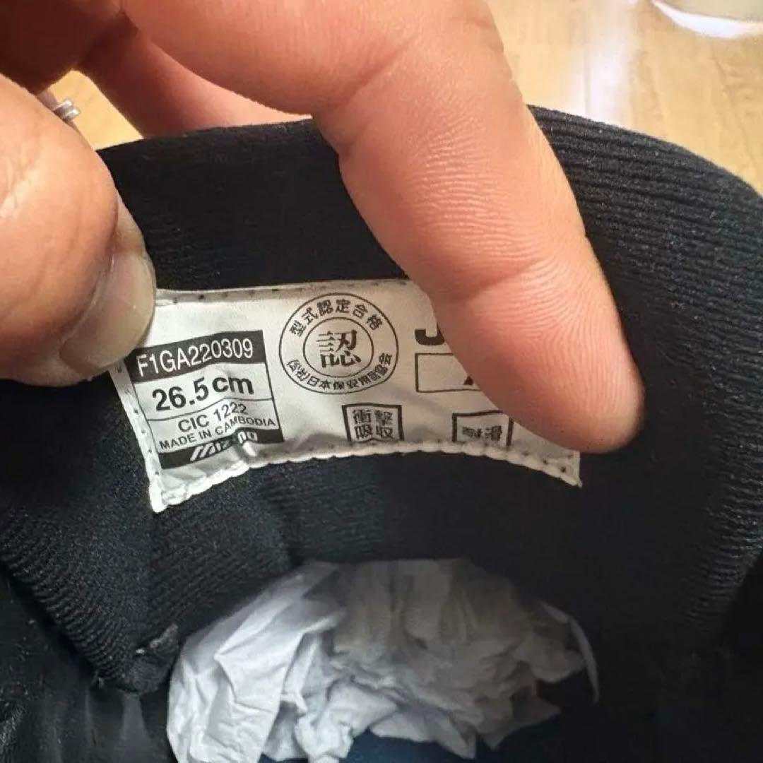 Mizuno ハイカット安全靴 BOAシステム