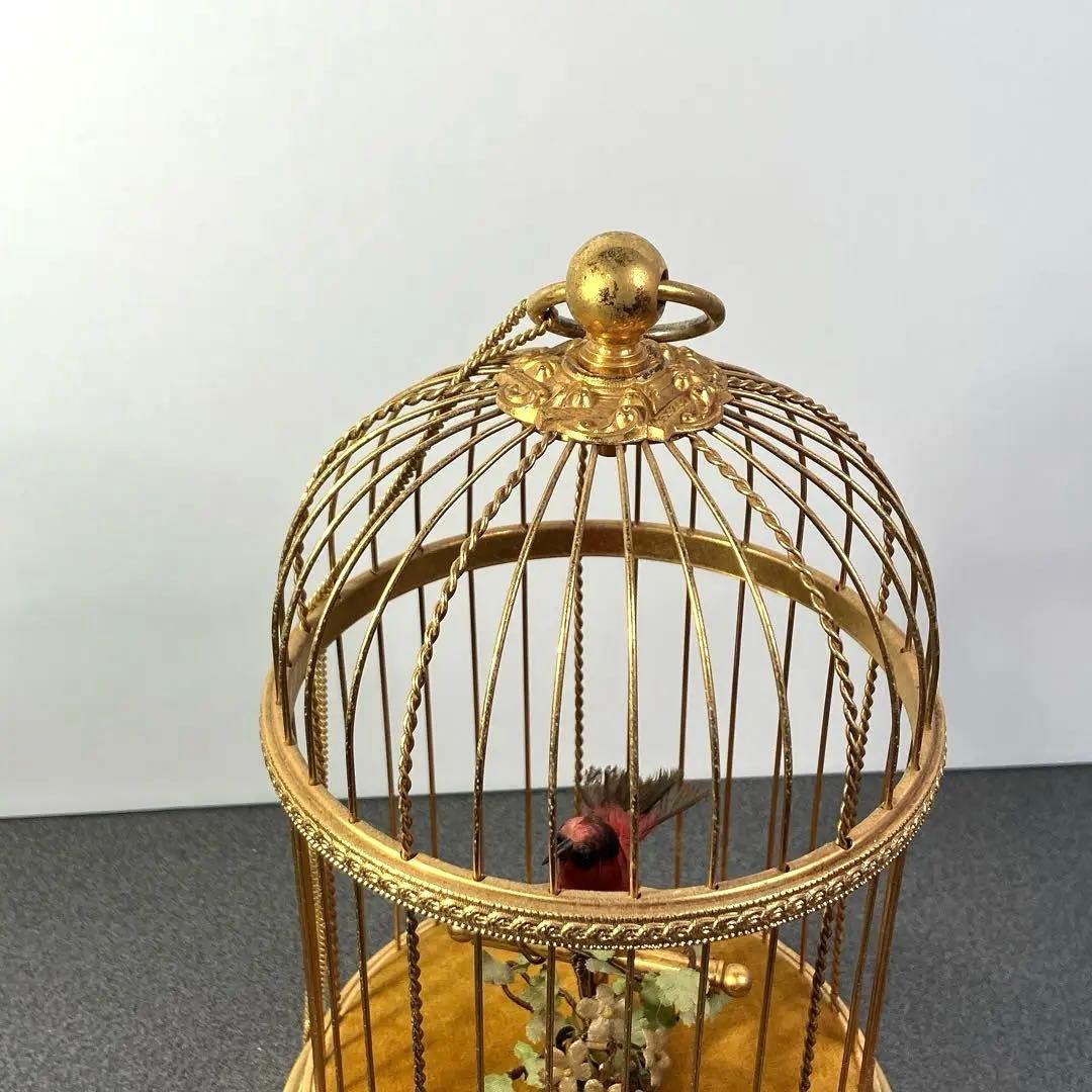 最高級】REUGE シンギングバード 鳥籠オルゴール 動作品